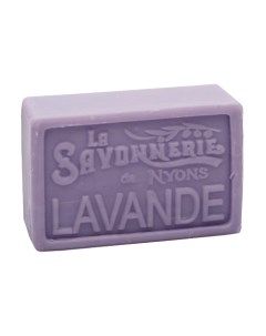 Мыло с лавандой прямоугольное 100 0 La savonnerie de nyons