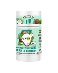 Скраб для лица с кокосовым маслом Lovea