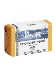 Мыло туалетное прованское для тела Мёд Savon de Provence Honey La corvette
