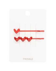 Заколки невидимки для волос RED HEARTS Twinkle