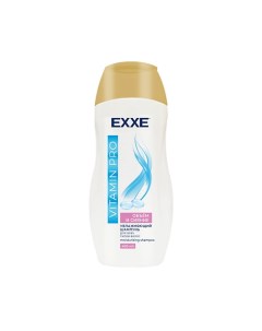 Шампунь увлажняющий Vitamin Pro Объём и сияние для всех типов волос 400 Exxe