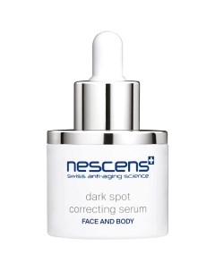 Сыворотка для коррекции пигментных пятен для лица и тела Dark Spot Correcting Serum Face and Body Nescens