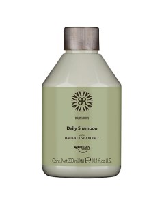 Шампунь для волос увлажняющий для ежедневного использования с экстрактом оливы веган Daily 0 Bulbs&roots