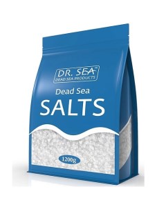 Соль Мертвого моря натуральная чистая 1200 0 Dr.sea
