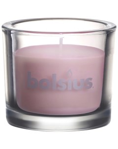 Свеча в стекле Classic розовая 764 Bolsius