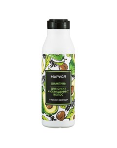 Шампунь для сухих и окрашенных волос с маслом авокадо 400 Marusya