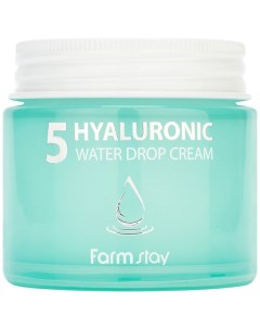 Крем для лица суперувлажняющий с гиалуроновым комплексом Hyaluronic 5 Water Drop Cream Farmstay