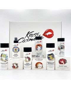 Подарочный набор косметики для женщин 9в1 Подарок женщине Beauty Box Kross cosmetic