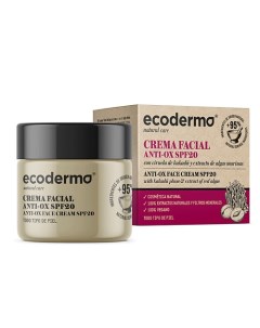 Крем для лица с антиоксидантным действием SPF20 Anti OX Face Cream Ecoderma
