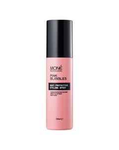 Спрей для волос термозащитный Pink Bubbles Mone professional