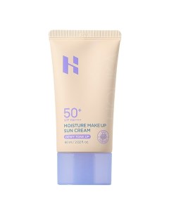 Солнцезащитный крем с тонирующим эффектом для лица Moisture Make Up Sun Cream Dewy Tone Up SPF 50 PA Holika holika