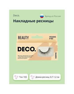 Накладные ресницы ESSENTIAL 103 1 0 Deco