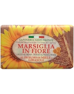 Мыло Marsiglia In Fiore Honey Sunflower Nesti dante
