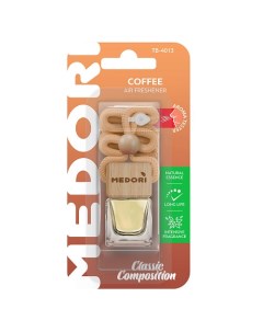 Ароматизатор для автомобиля и гардероба COFFEE 6 Medori