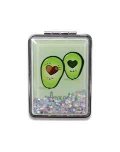Зеркало складное Love avocado baby с увеличением Ilikegift