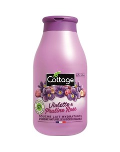 Молочко для душа увлажняющее Moisturizing Shower Milk Violet Pink Praline Cottage