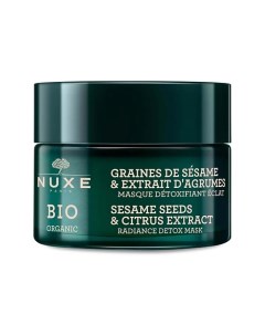 Маска детокс для сияния кожи Bio Organic Sesame Seeds Citrus Extract Radiance Detox Mask Nuxe