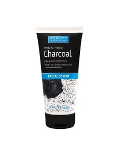 Скраб для лица с активированным углем Facial Scrub with Activated Charcoal Beauty formulas