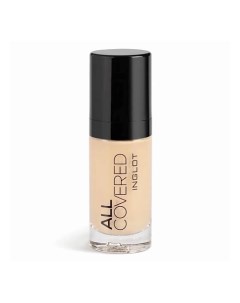 Тональный крем All covered плотный натуральный финиш Inglot