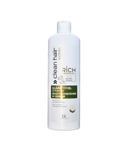 CLEAN HAIR LECITHIN Шампунь для волос восстановление и сияние 500 0 Belkosmex