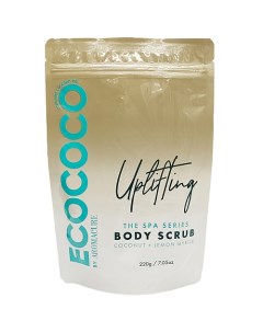 Скраб для тела для лифтинга с кокосом и лимонным миртом The Spa Series Body Scrub Ecococo