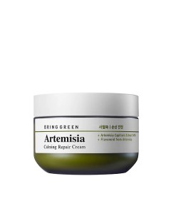 Крем для лица успокаивающий и восстанавливающий с полынью Artemisia Calming Repair Cream Bring green