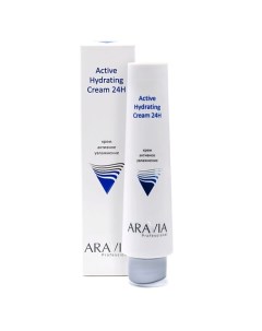Крем для лица активное увлажнение Active Hydrating Cream 24H Aravia professional