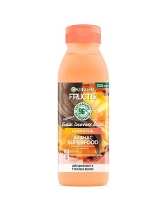 Fructis Шампунь для длинных и тусклых волос Superfood Ананас Garnier