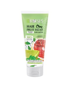 Маска для волос Hair Fruit Salad лайм мята грейпфрут 200 Nature of agiva