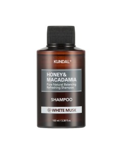 Шампунь для волос Белый мускус Honey Macadamia Shampoo Kundal
