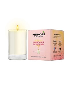 Свеча ароматическая Mandarin Raspberry 70 Medori