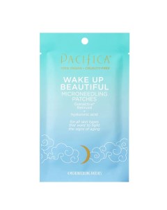 Патчи для лица для микронидлинга Wake Up Beautiful Microneedling Patches Pacifica