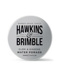 Помада для укладки волос на водной основе Elemi Ginseng Water Pomade Hawkins & brimble
