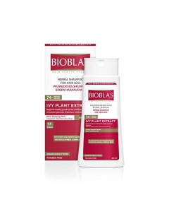Шампунь для роста здоровых волос против выпадения с фитостеролом Ivy Plant Extract Bioblas