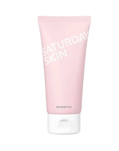 Гель пенка для умывания rise shine с коко глюкоцидом и экстрактом персика 120 0 Saturday skin