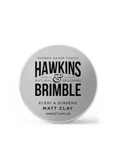 Глина для укладки волос с матовым финишем Elemi Ginseng Matt Clay Hawkins & brimble