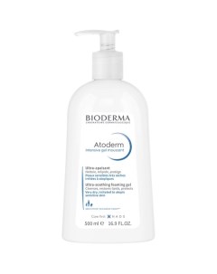 Успокаивающий гель для сухой раздраженной и атопичной кожи лица и тела Atoderm Intensive 500 0 Bioderma
