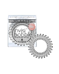 Резинка браслет для волос POWER Crystal Clear Invisibobble