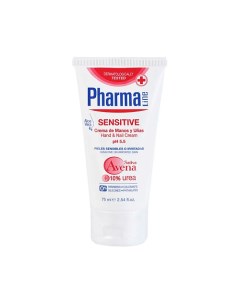Крем для рук и ногтей для чувствительной кожи Pharma Line Sensitive Hand Nail Cream Herbal