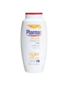 Гель для душа антивозрастной с коэнзимом q10 Pharma Line Anti Age Shower Gel Douche Herbal