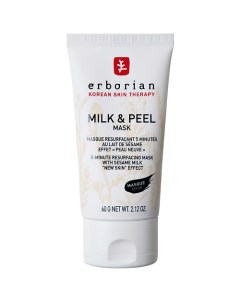 Разглаживающая маска пилинг Кунжутное молоко Milk Peel Erborian