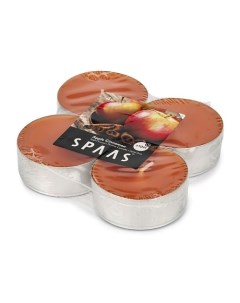 Свеча чайная макси ароматическая Яблоко с корицей 1 Spaas