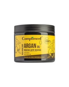Маска для волос Интенсивное восстановление Rich Hair Care ARGAN OIL 400 Compliment