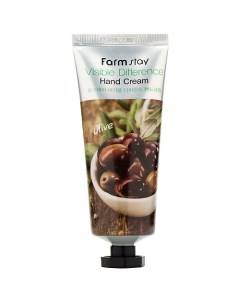 Крем для рук с экстрактом оливы Visible Difference Hand Cream Olive Farmstay