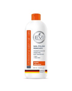 Средство для снятия лака и гель лака Professional Salon Nail Care Nail Polish Remover Evi professional
