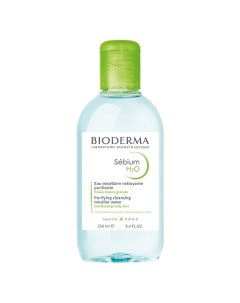Мицеллярная вода очищающая для жирной и проблемной кожи лица Sebium 250 0 Bioderma
