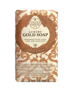 Мыло Luxury Gold Soap 60 th Anniversary Nesti dante