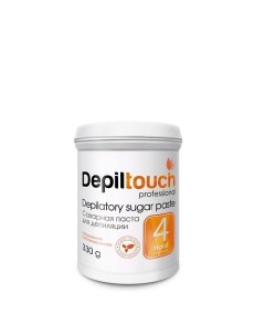 Сахарная паста для депиляции 4 плотная Depilatory Sugar Paste Depiltouch professional
