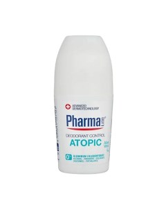 Шариковый дезодорант для сухой и чувствительной кожи Pharma Line Atopic Deodorant Control Herbal