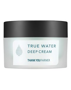 Крем для лица с эффектом глубокого увлажнения True Water Deep Cream Thank you farmer